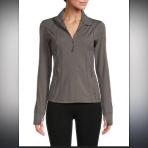 90 Degree By Reflex Women's Taupe Utility Jacket
